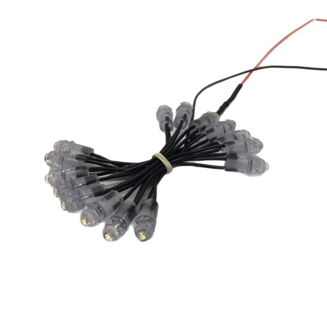 48V灌胶防水晶元芯片9mm开孔灯串外露灯